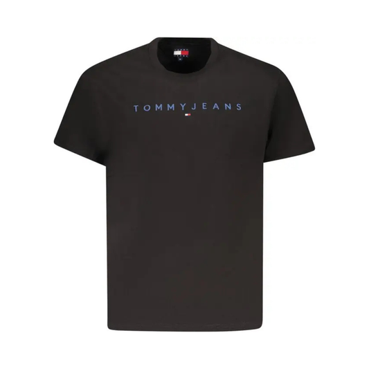 Tommy Jeans Juodi Marškinėliai